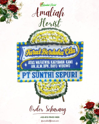 Papan Bunga Duka di Silimo