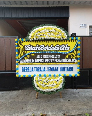 Papan Bunga Duka di Silimo